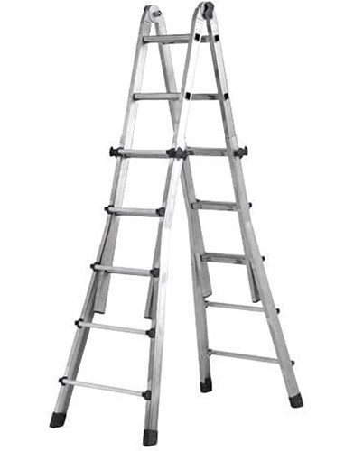 Alu teleskopleiter stufen - alu, 5+5