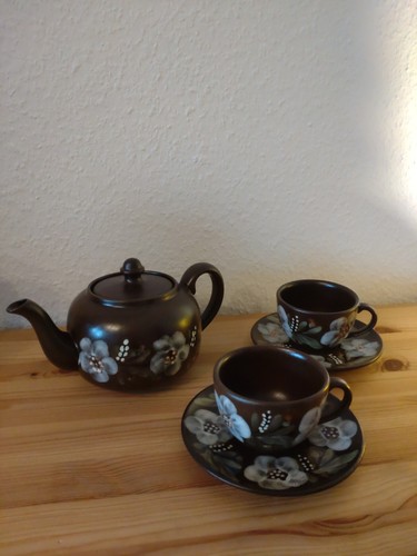Teeset teegeschirr mit blumen - teeset/teegeschirr,