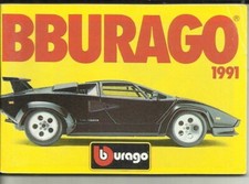 Mini-Katalog BBurago 1991 Modellautos in 1:43 24 18