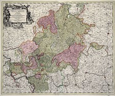 Hessen Original Kupferstich