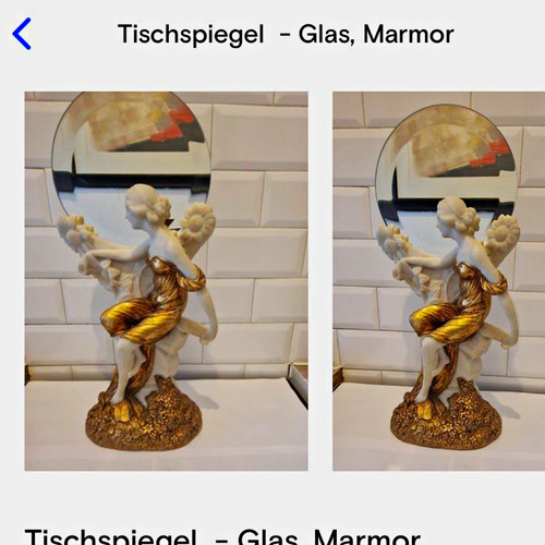 Tischspiegel glas mit - tischspiegel,
