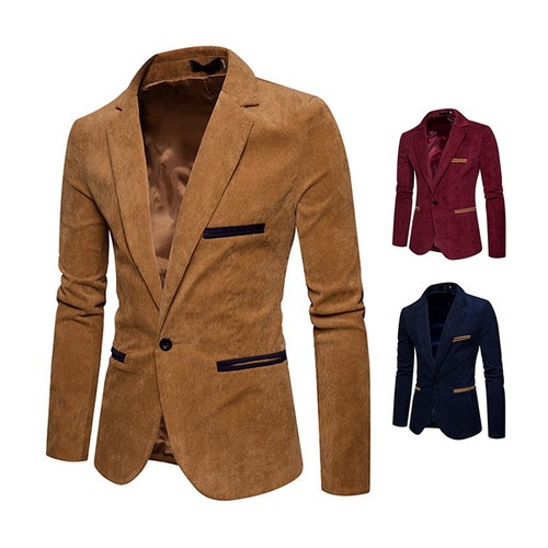 Bequemer herren cord - herren, blazer