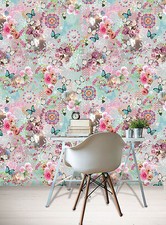 Wandbild Nostalgie / Floral