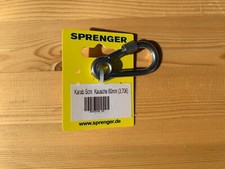 Karabinerhaken / 60mm / Schraubrausche / Edelstahl / Bootszubehör / Bootsteile 