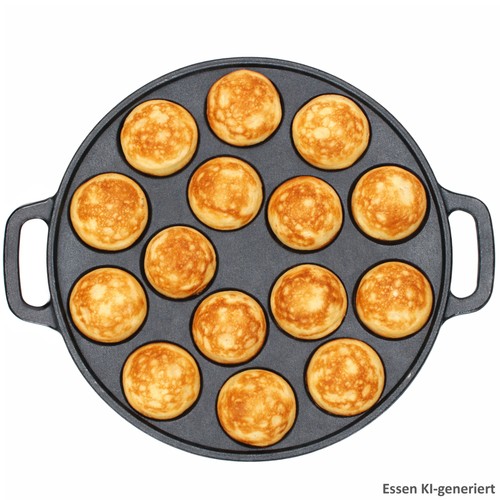 Poffertjes pfanne gusseisen - poffertjes,