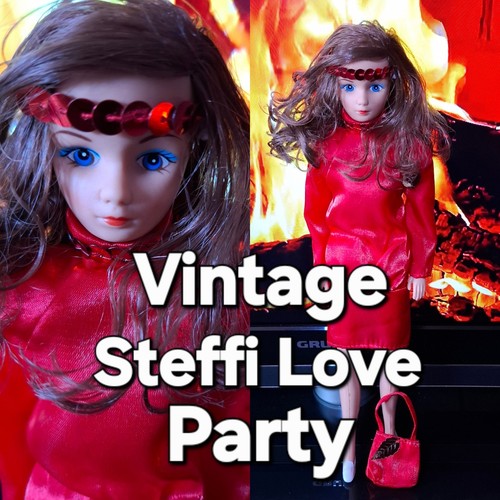 80er vintage steffi love - vintage, puppe