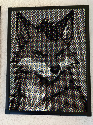 Quercetti pixel art - art, fuchs