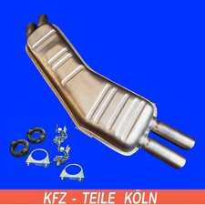 ENDSCHALLDÄMPFER für BMW 7 (E32) 735 i, iL und 730 i, iL + Montagesatz