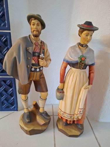 Holzfiguren handgeschnitzt - 2, *