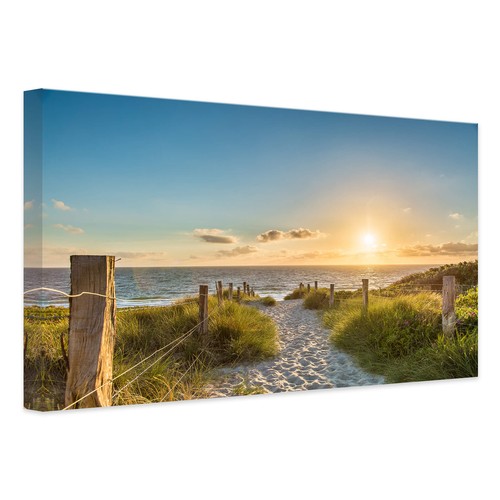 Leinwandbild sonnenuntergang - leinwandbild,