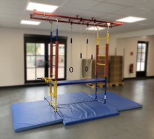 KletterDschungel Klettergerüst Indoor Metall Brücke 2,40 m – 3,00 m Kinderzimmer