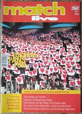 Fanzine match live April Mai00 Hertha VfB HB Ultras Mannheim Dresden Köln Union