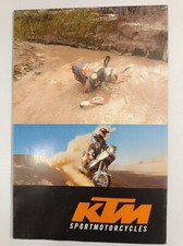 KTM  2002 Poster Promotion Brochure, Poster/ Werbe Broschüre,Pubblicità