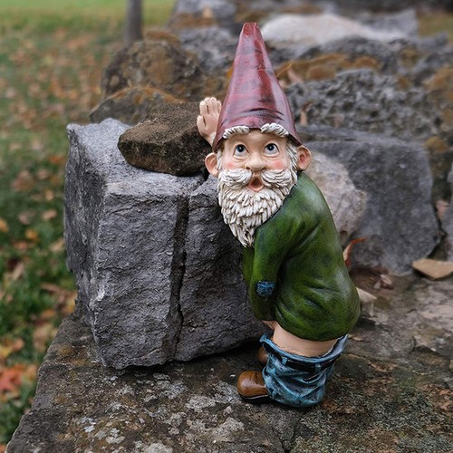 Gartenzwerg figur lustig - gartenzwerg,