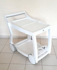 Nardi Galileo Servierwagen Barwagen Gartenwagen Kunststoff weiss serving car