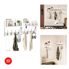 Wandgarderobe 4-in-1 Ablage