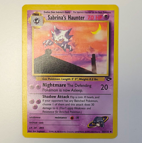 Pokémon tcg sabrina - tcg, haunter