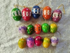 Konvolut Ostereier Pappmaché