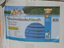 Summer Fun 511035043 12m Schwimmbadschlauch Blau 38mm ∅