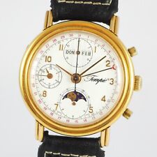 Tempic Herrenuhr Double´  mit Vollkalender Mondphase, Jahreskalender Chronograph