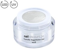 Transfer Nagelfolien Gel weiß