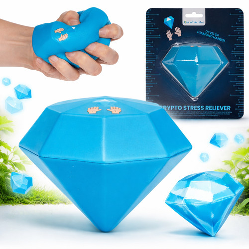 Diamant antistressball 11 cm - 11,