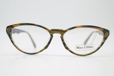 Vintage Brille Marc O Polo 024-745 Mehrfarbig Gold Oval Brillengestell