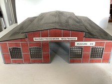 ✅Eigenbau HO/1:87 Bahnbetriebswerk "Wolfshage" - Metalldach (GK82-29FL1)