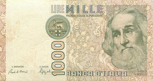 Italien italy 1000 lire - /,