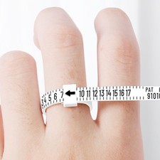 Brand New Ring Sizer Measure Tool Gauge Für Ehering US/EUR/UK Größe