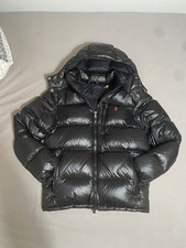 Polo Ralph Lauren Daunenjacke Gorham Größe M Schwarz Wie Neu *Original*