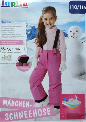 Mädchen schneehose 116 - schneehose, 86
