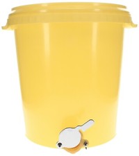 40kg Abfülleimer PROFI, Hobbock, Honigeimer, Quetschhahn, Honig abfüllen,