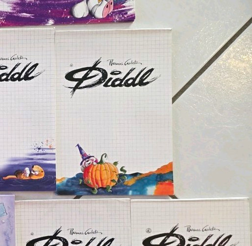 Diddl block kariert motiv - block, a5