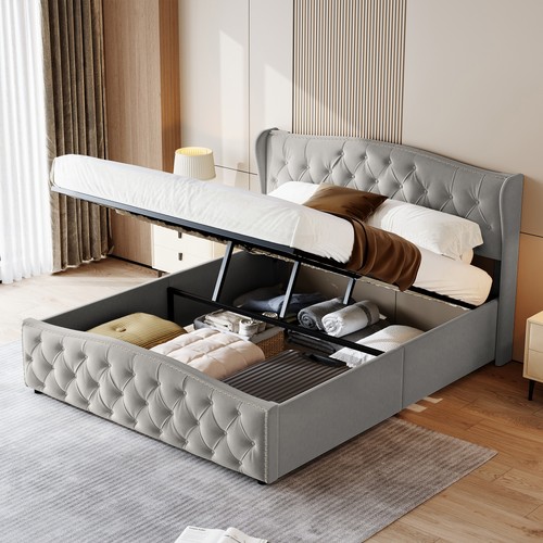 Doppelbett gepolstert 160 - doppelbett, x