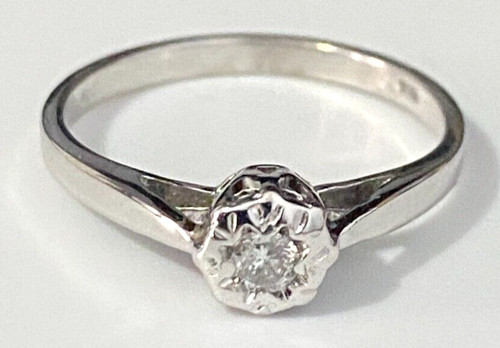 White gold diamond - &,