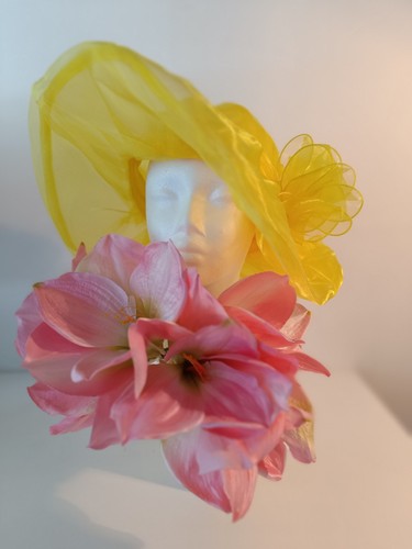 Extravaganter organza hut - extravaganter,