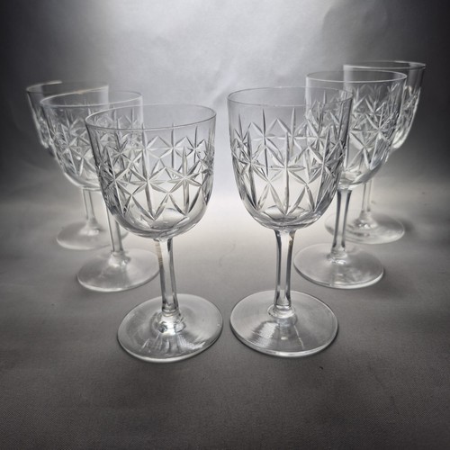 Vintage geschliffene - 6x,