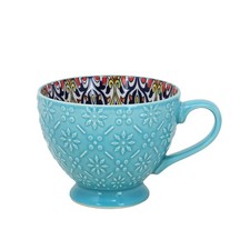 Blauer Becher 350 ml Keramik