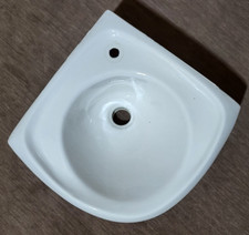 Villeroy & Boch Eck - Hand - Waschbecken / Waschtisch 41x41 cm weiß (alpine)