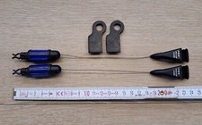 2× Fox Specialist Hanger in Blau/Blue Bissanzeiger OLD SCHOOL TOP Karpfen Angeln