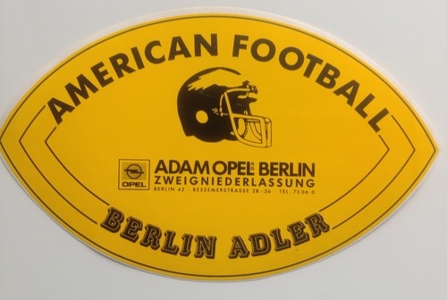 Berlin adler alter aufkleber - -,