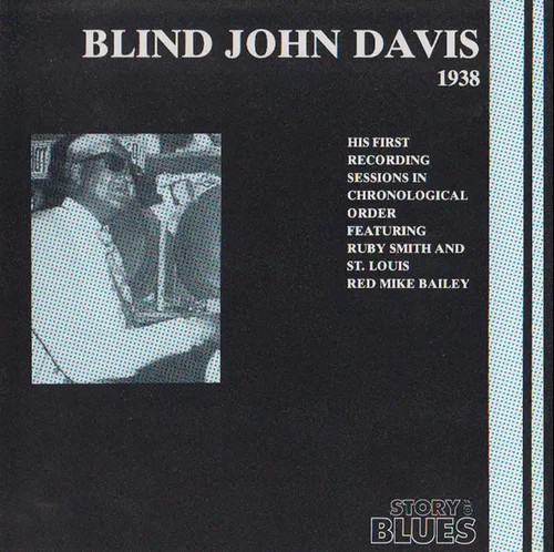 Blind john davis 1938 - cd,
