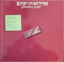 Eric Clapton Another Ticket Vinyl Record VG+/VG 2394295 1981