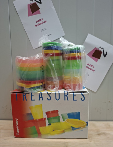 Tupperware treasures set bunt - tupperware,