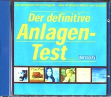 CD  STEREOPLAY  ZOUNDS  DER DEFINITIVE ANLAGEN-TEST Pickets Friend´n Fellow 2006