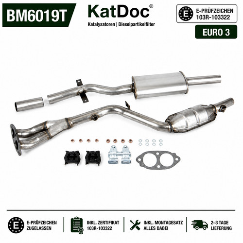 Katalysator bmw 3er e46 - katalysator,