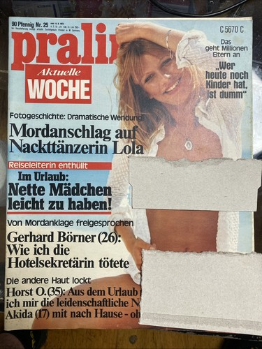 Praline zeitschrift 1973 25 - praline,