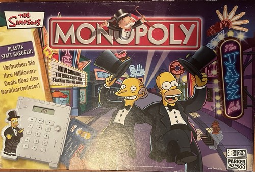 The simpsons monopoly parker - the,