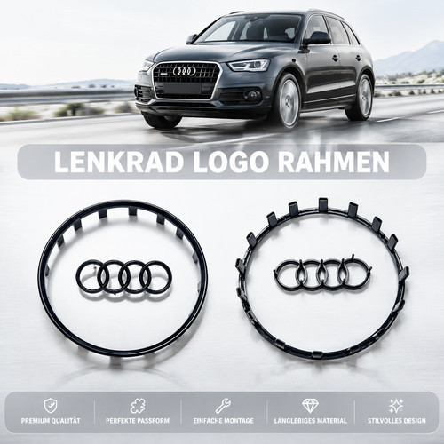 Lenkrad badge emblem rahmen - emblem,
